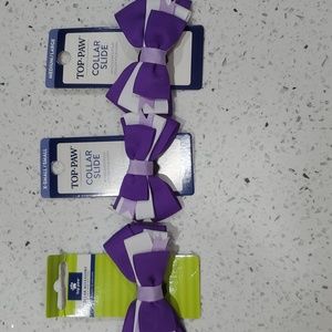 Top Paw Collar slide Bow